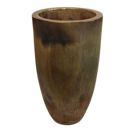 Vase Silverline Vertical 70h rond 40 cm 