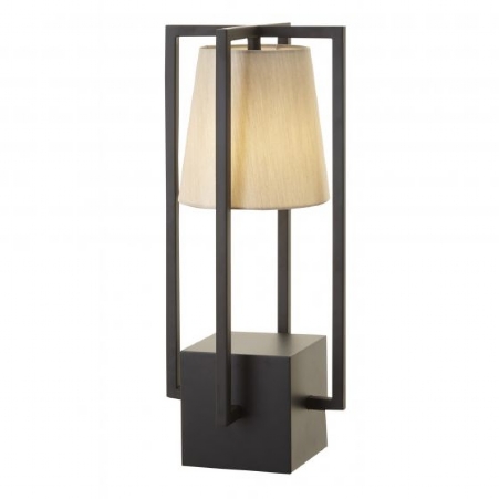 Huricane tablelamp black  22x22cm h=53cm / 44x44cm H=105cm 