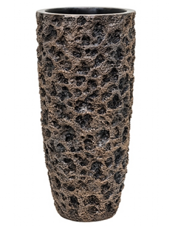 Vase Moon Bronze rond 33 cm - 70h
