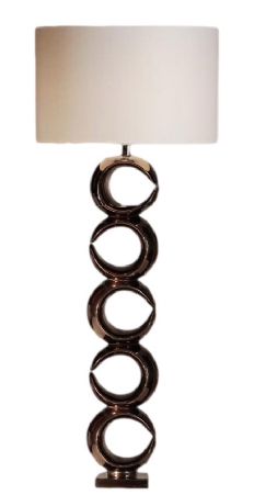 Luna vloerlamp 165 cm hoog incl kap