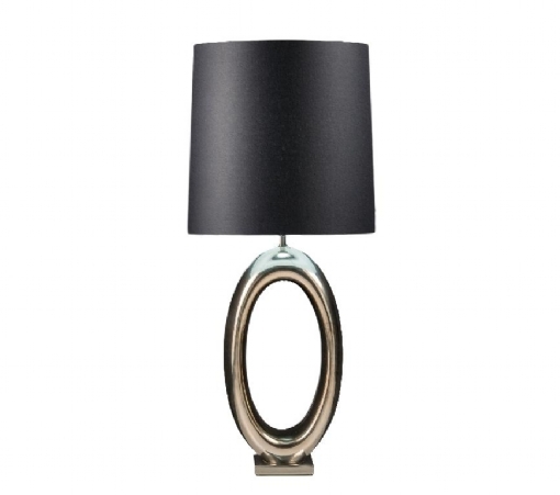 Daytona Oval tablelamp glans nickel