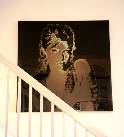 Lak epoxy Angelina Jolie 150x150 van Art collection 