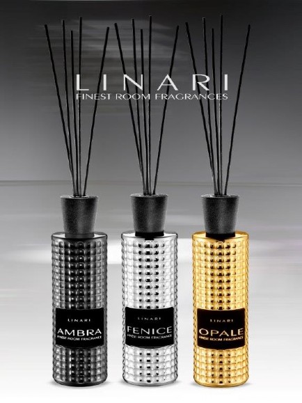 Linari Diffuser Amber , Opale , Fenice van Home Fragrances