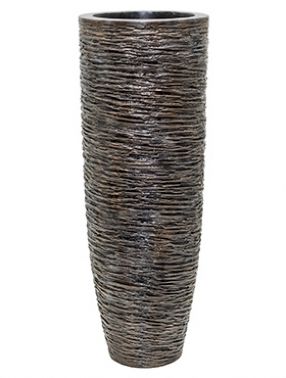 Vase Wrinkle Bronze  van Vasen & Bowls 