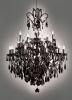 Kroonluchter Crystal Black